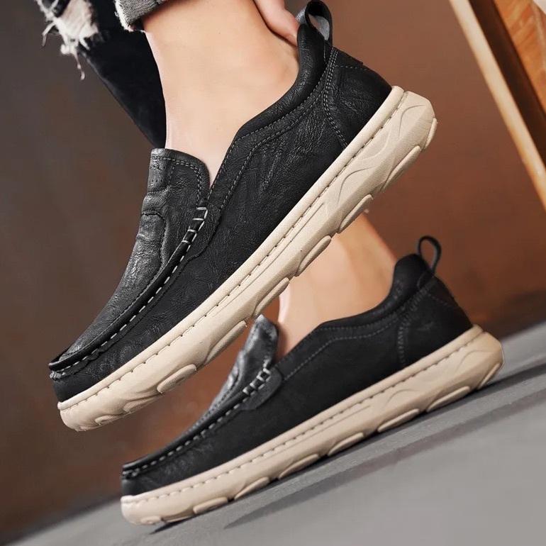⏰Last Day! 45% OFF 🔥GARB®Men‘s Genuine Leather Orthopedic Casual Shoes