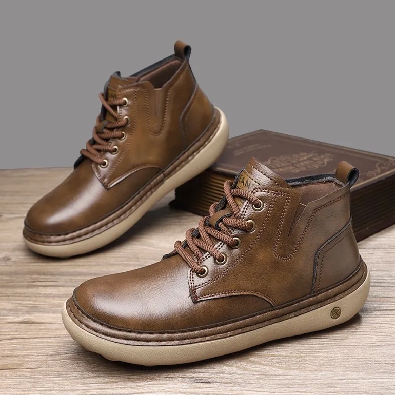⏰Last Day! 45% OFF 🔥GARB®Men‘s Genuine Leather Orthopedic Casual Shoes