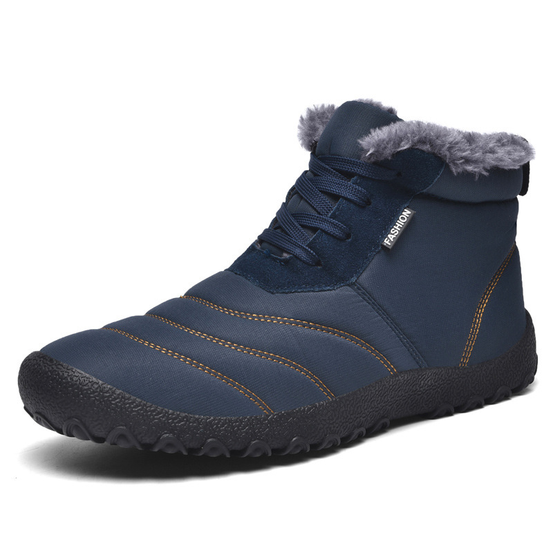 Men's Waterproof Wool-Lined Snow Boots
