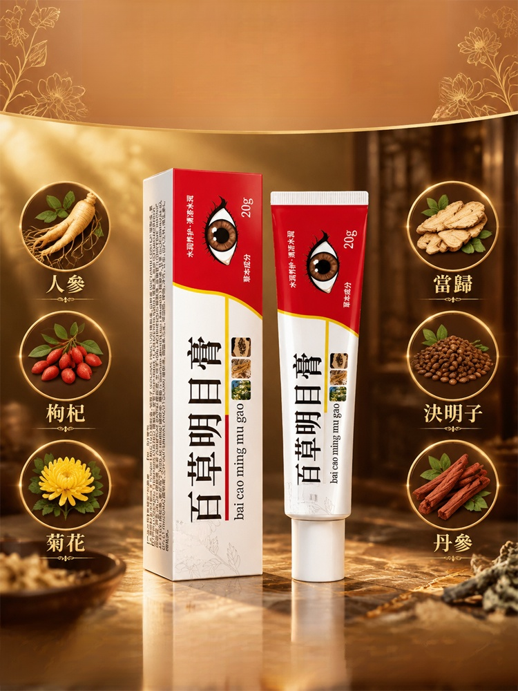 百草明目去眼袋膏