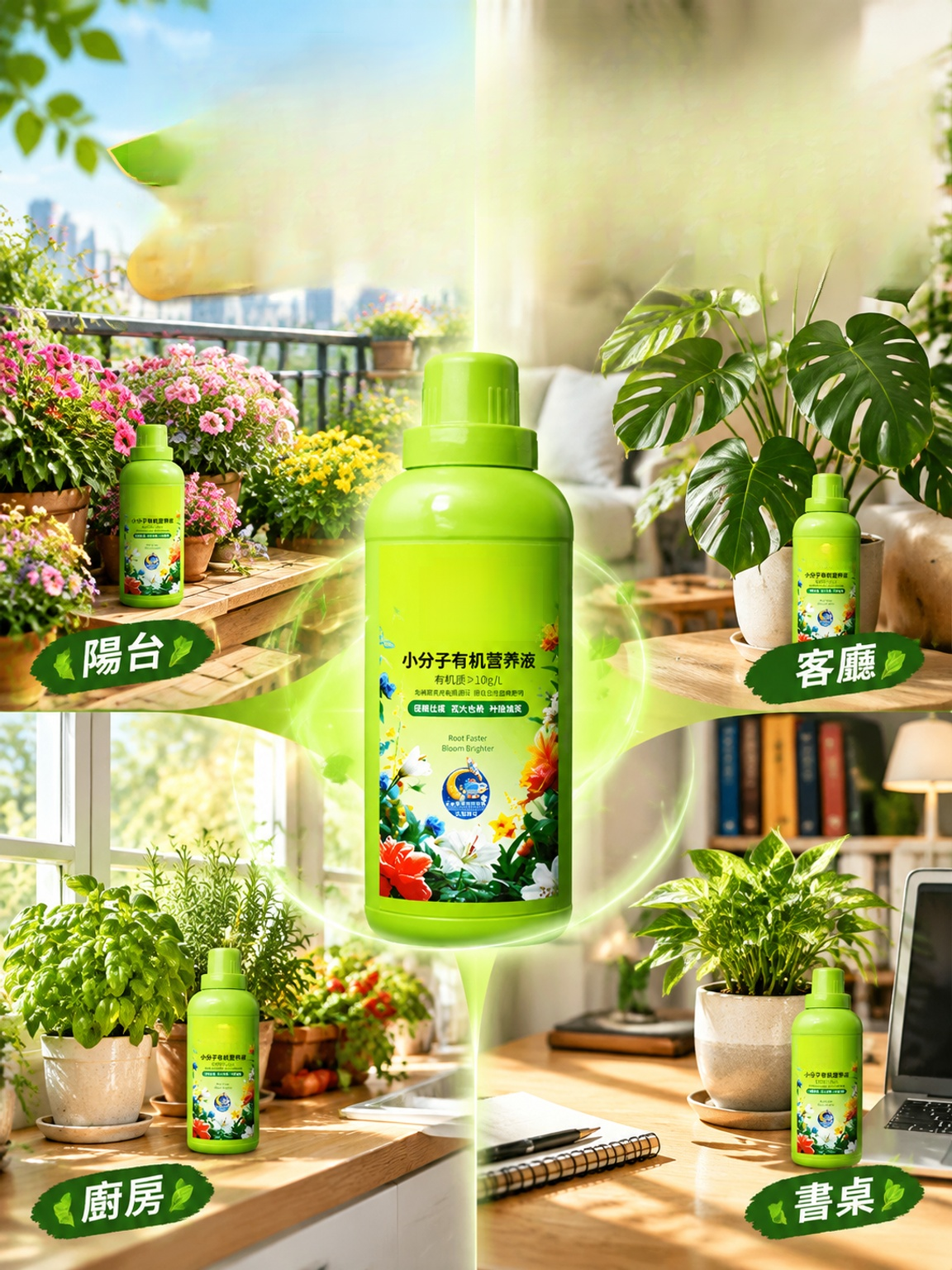 小分子有機植物營養液