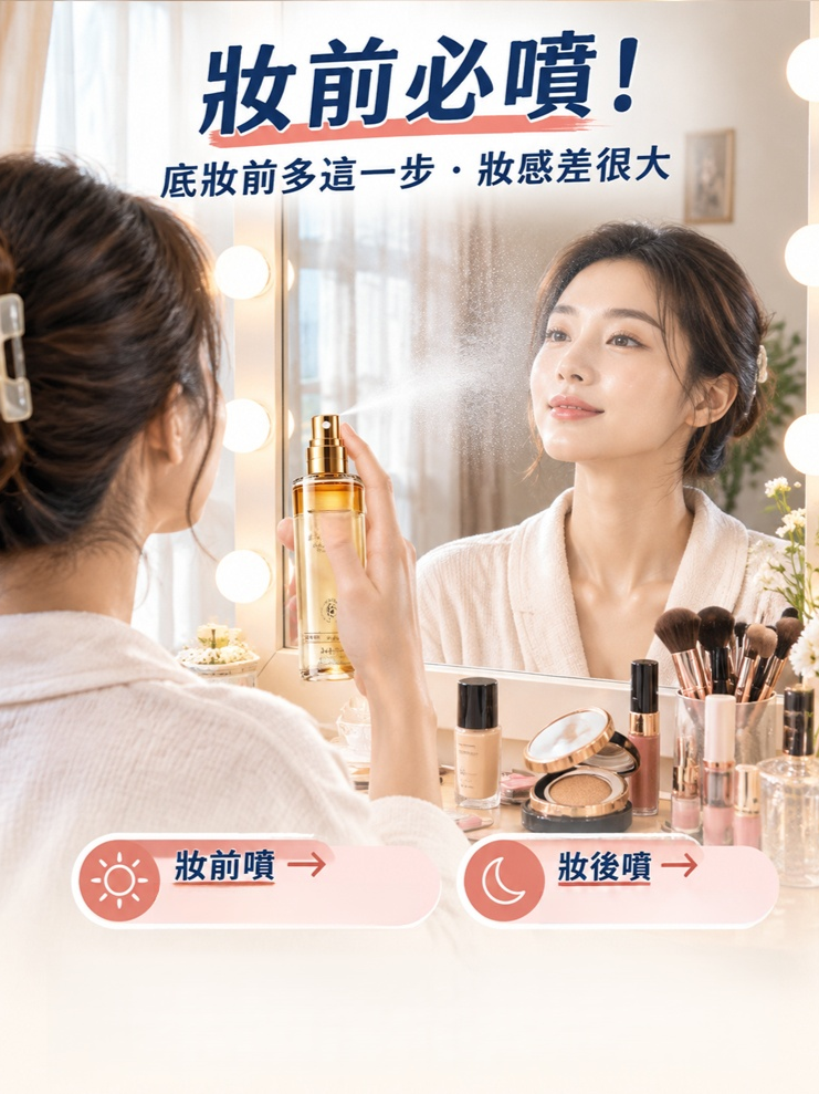 【瞬彈緊膚】膠原緊緻去皺噴霧