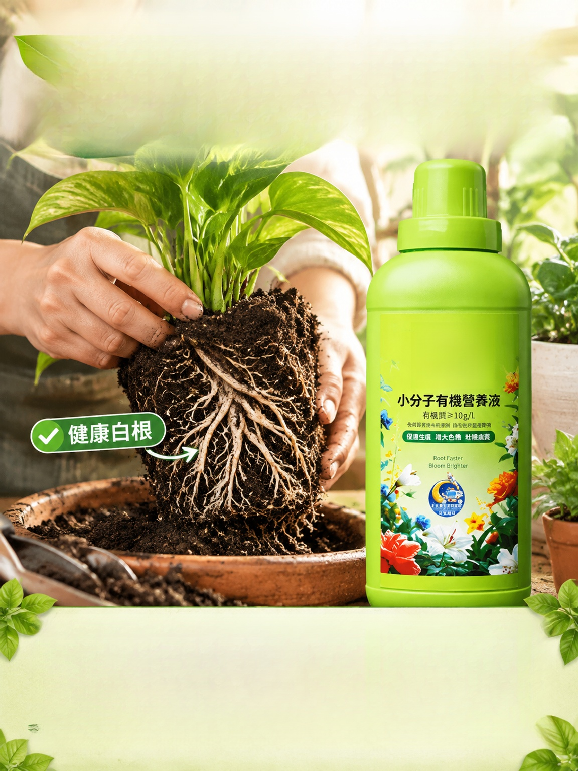 小分子有機植物營養液