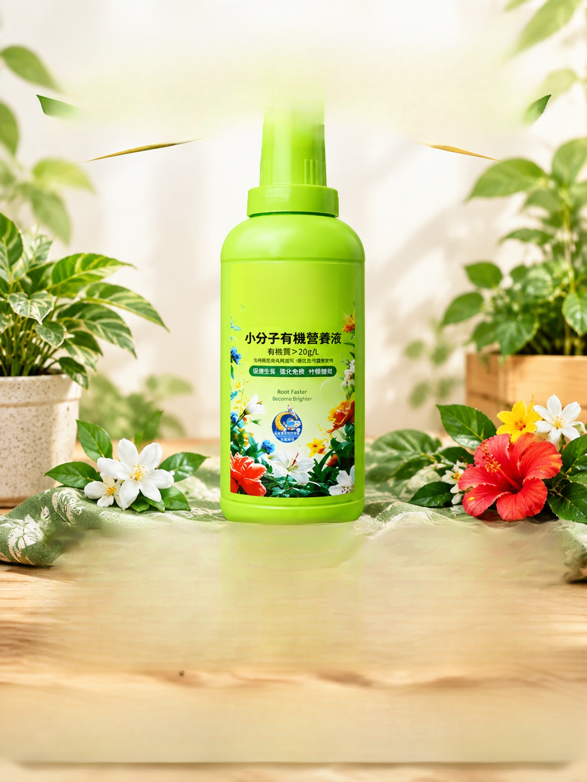 小分子有機植物營養液