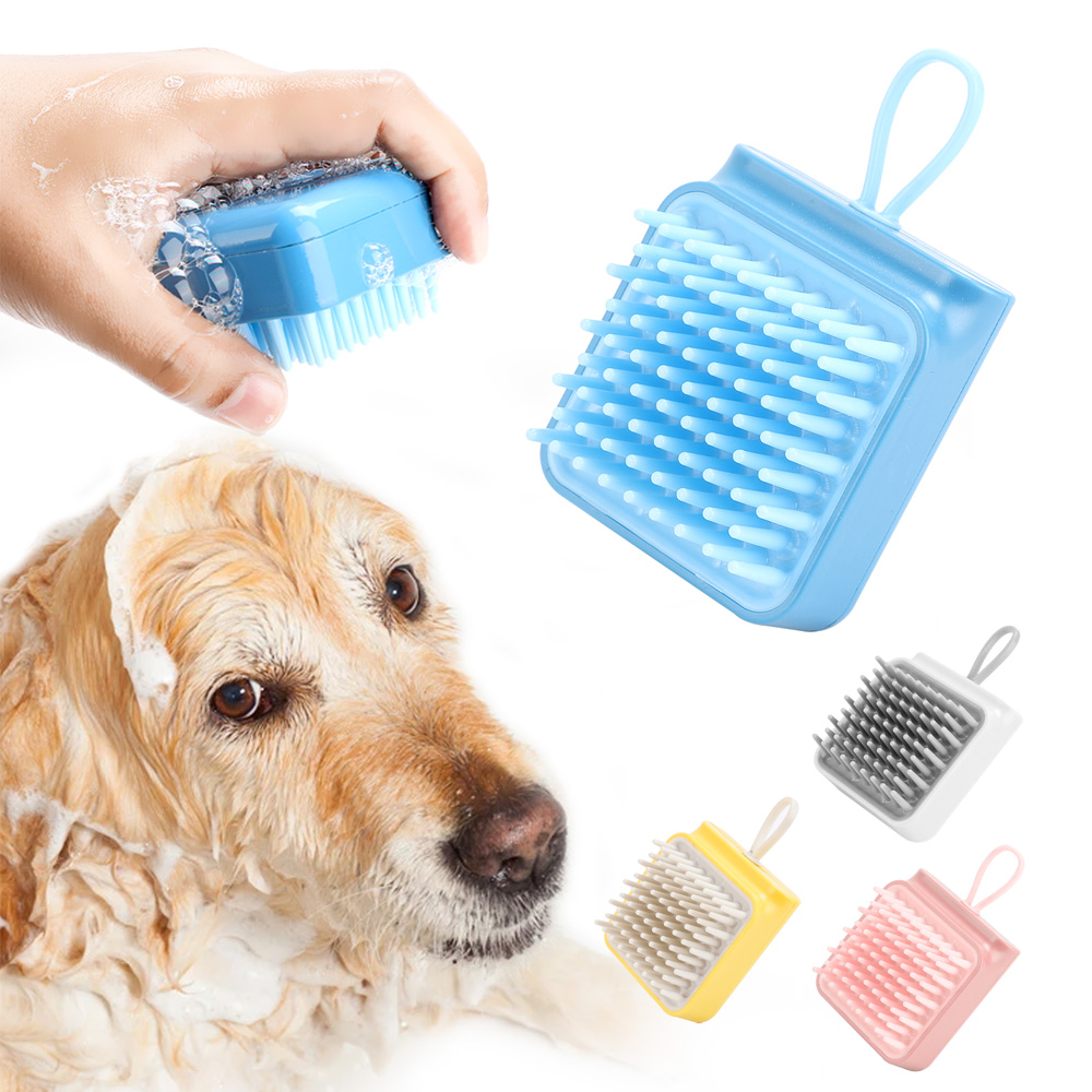 Pet Dog Cat Bath Brush Comb