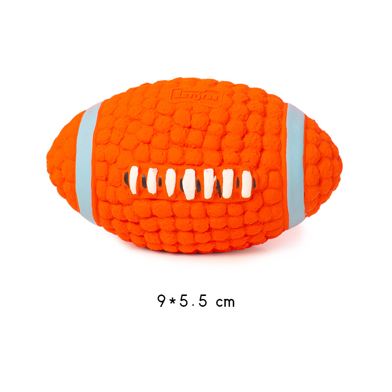 Interactive Dog Toy Ball – Bite-Resistant Teeth Cleaning & Training Toy