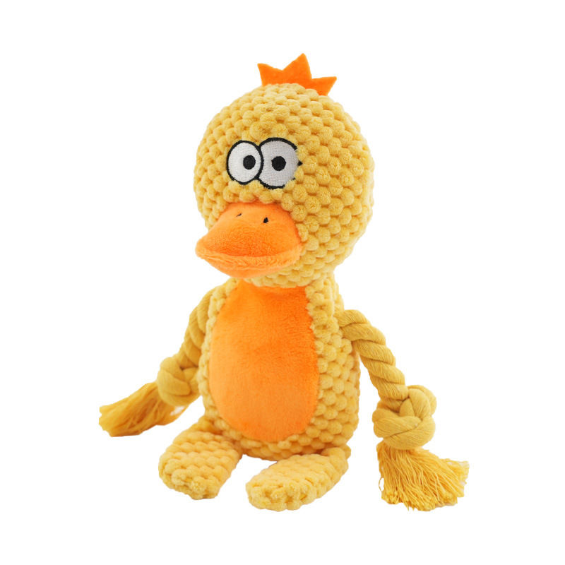 Plush Sound Cotton Rope Toy for Dogs