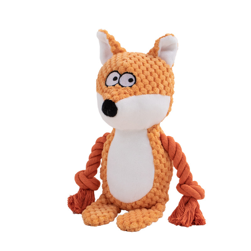 Plush Sound Cotton Rope Toy for Dogs