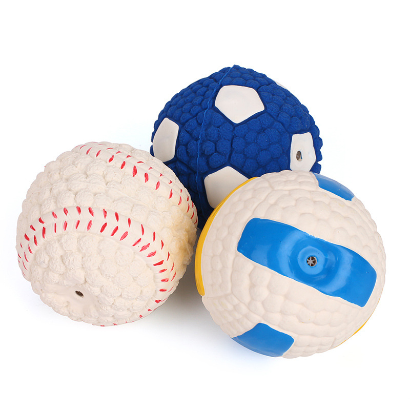 Interactive Dog Toy Ball – Bite-Resistant Teeth Cleaning & Training Toy