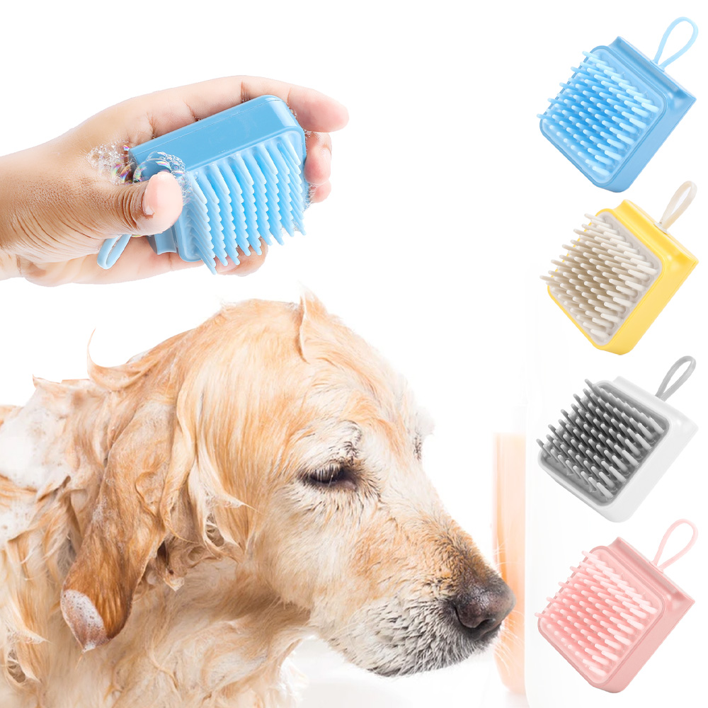 Pet Dog Cat Bath Brush Comb