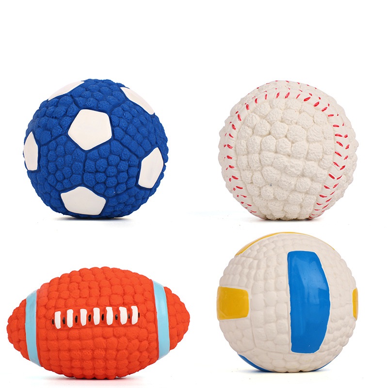 Interactive Dog Toy Ball – Bite-Resistant Teeth Cleaning & Training Toy