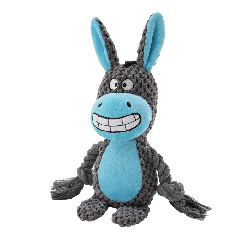 Plush Sound Cotton Rope Toy for Dogs