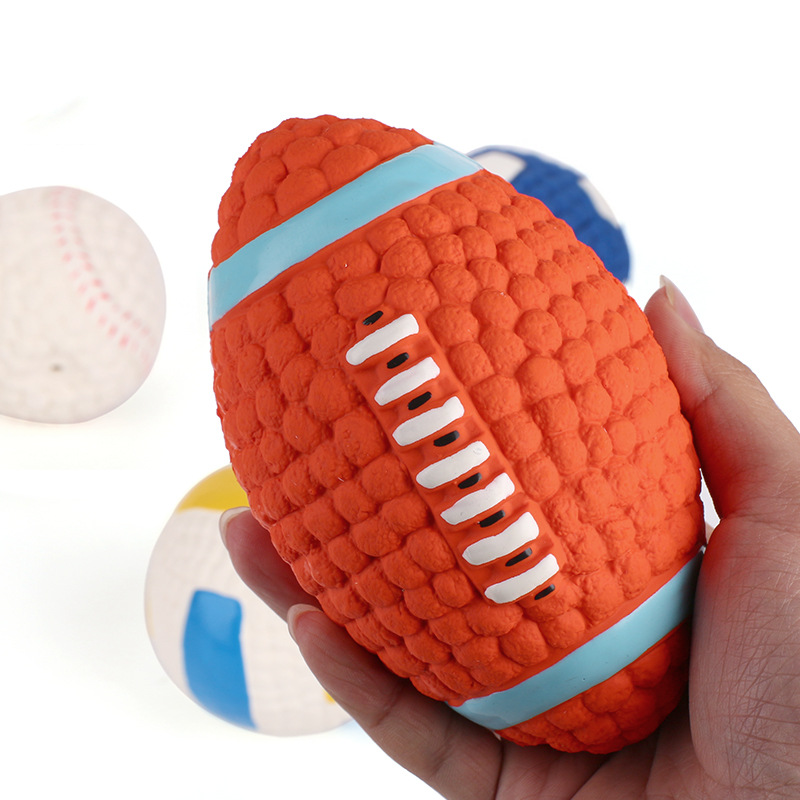 Interactive Dog Toy Ball – Bite-Resistant Teeth Cleaning & Training Toy