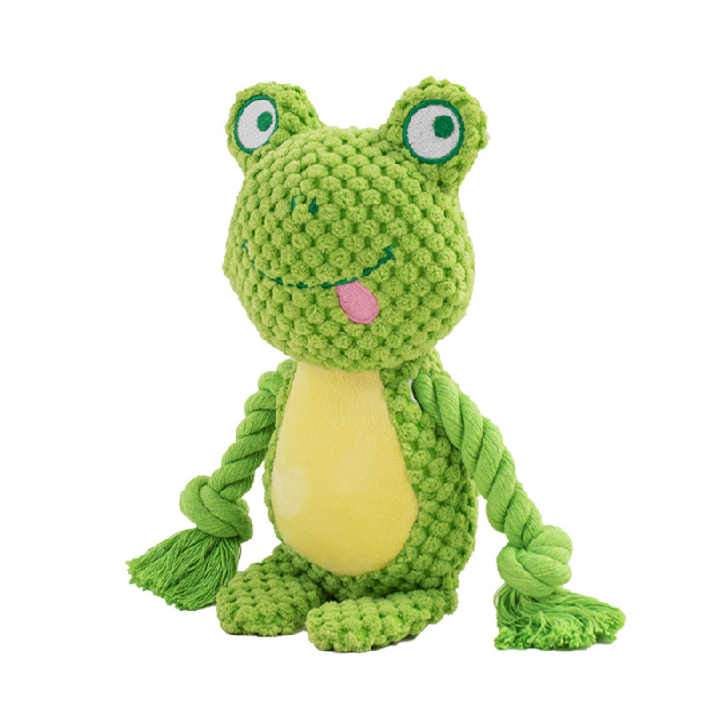 Plush Sound Cotton Rope Toy for Dogs