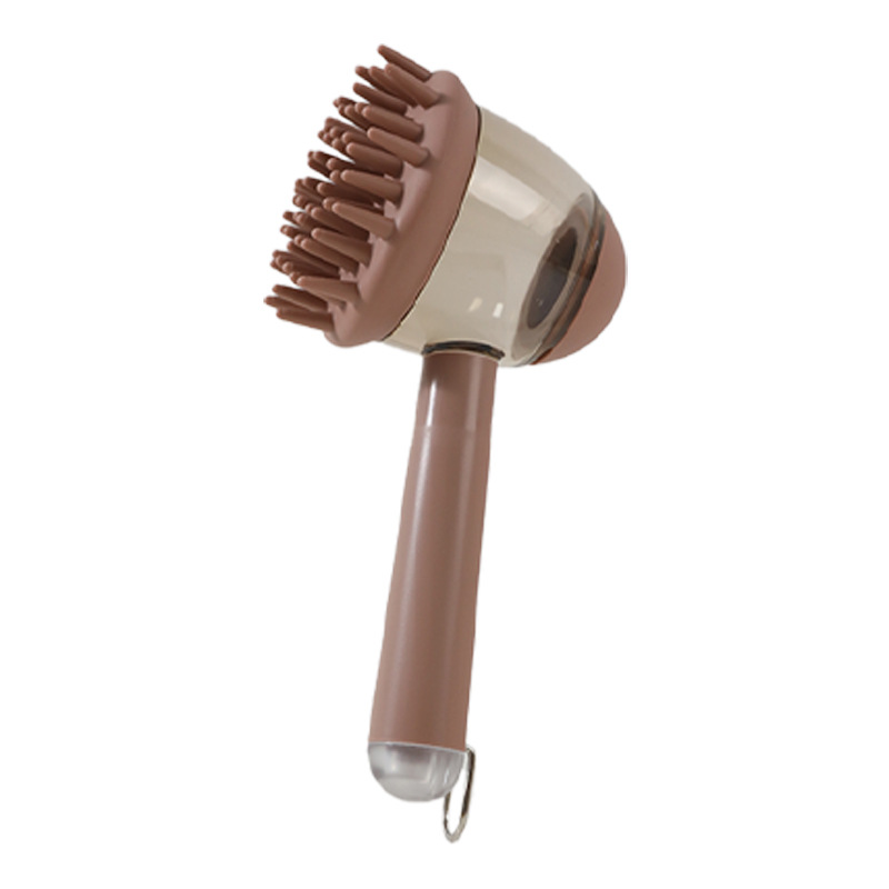 3-in-1 Pet Bath Brush for Dogs & Cats