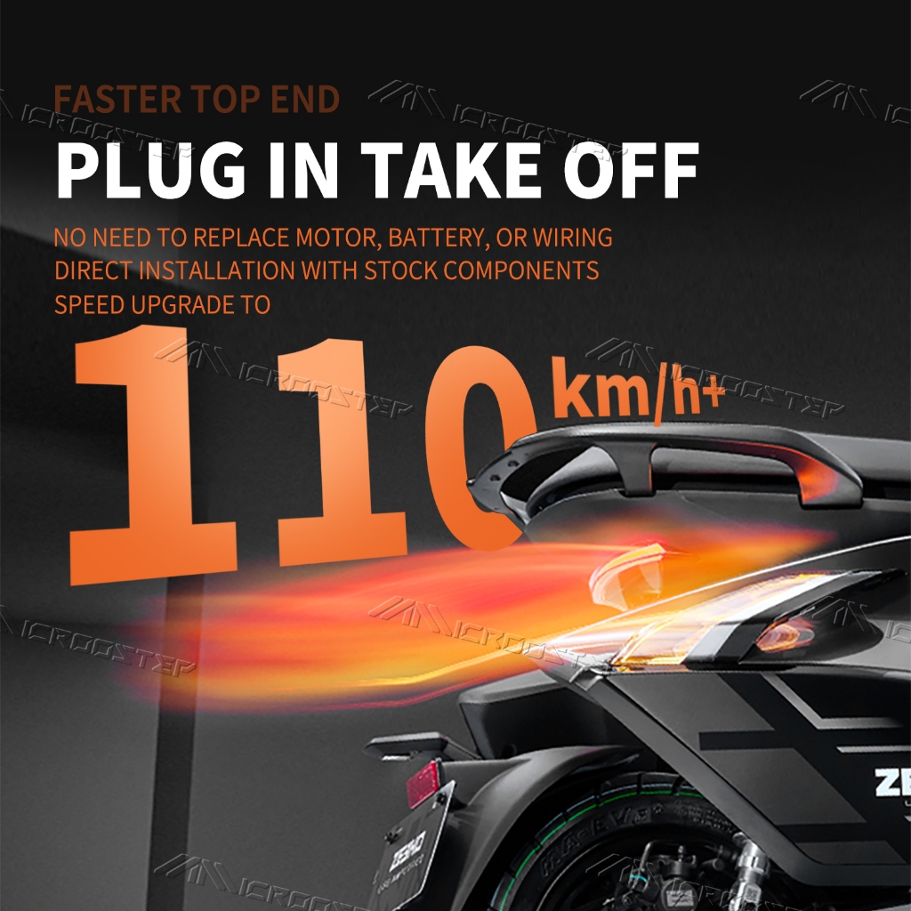 [PROMO]MCS72430 Controller 110km/h+ Speed | 430A Phase Current P&P for ZEEHO AE4 | Bluetooth Tuning