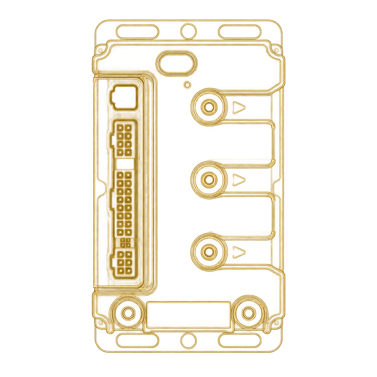 M760 motor controller line drawing