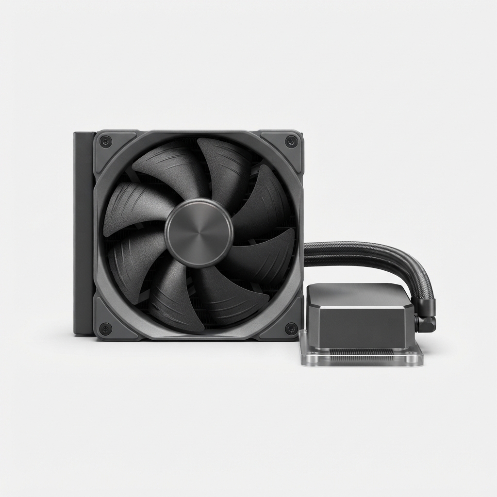 Cooling fan and water block kit for electric motorcycle controller