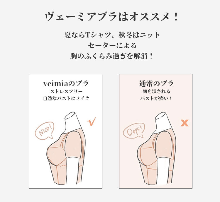 ヴェーミア胸小さくする方法 自然なバスト