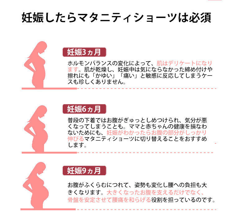 マタニティ ショーツ かわいい いい評価 VEIMIA