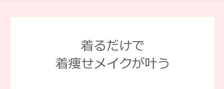 VEIMIA胸を小さく見せるブラ 細見え