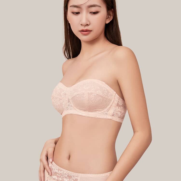 ストラップレスブラ 肌に優しい