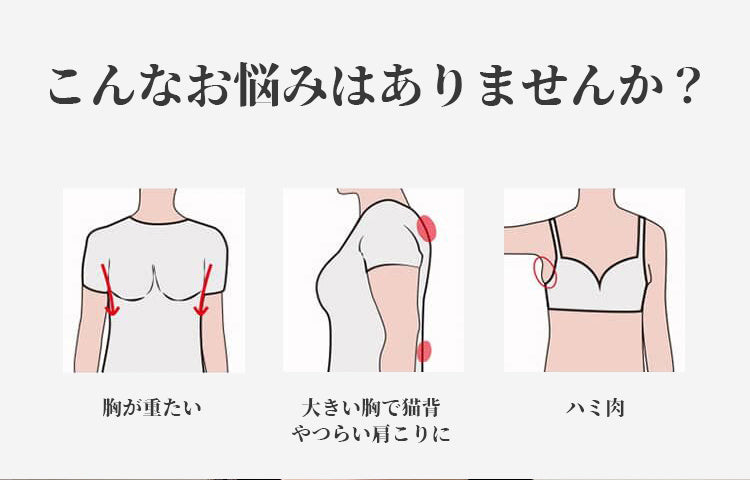 ヴェーミアブラジャー 小さく見せる お悩み