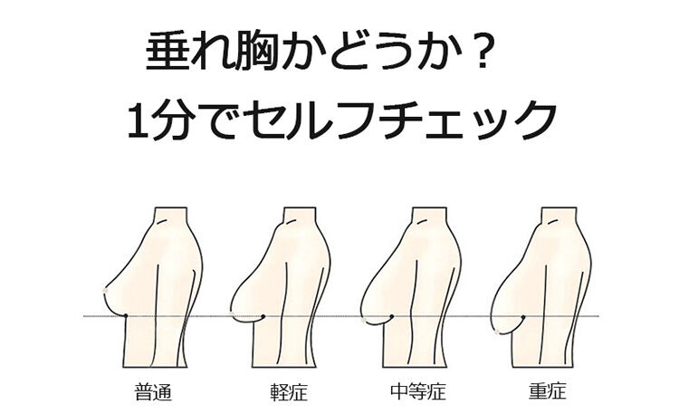 マタニティブラ 垂れ乳