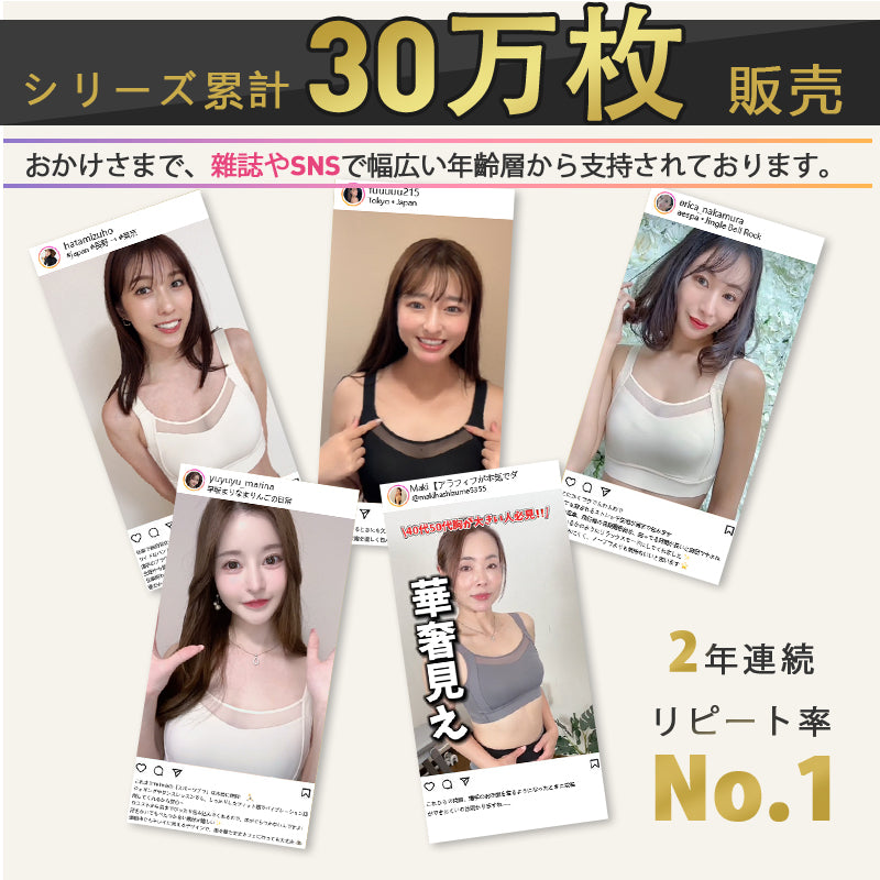 小さく見えるブラ シリーズ累計80000個販売 VEIMIA