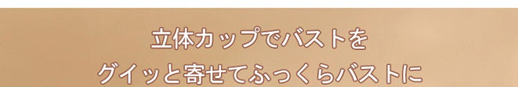 フロントホックブラ 立体カップ