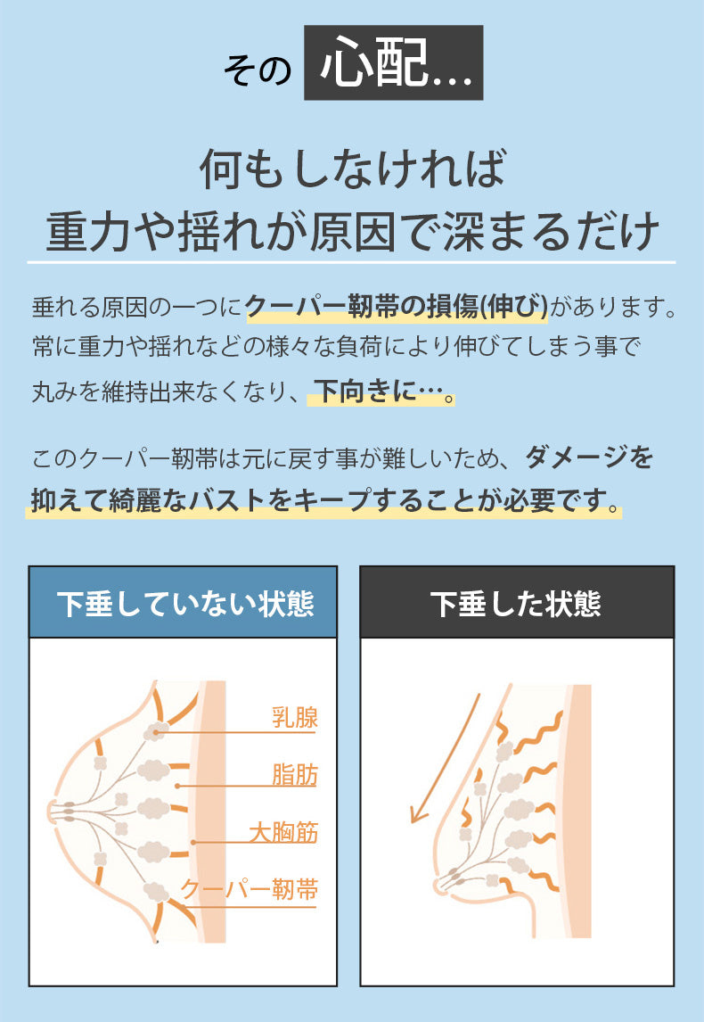 おすすめナイトブラ バストケア ヴェーミア
