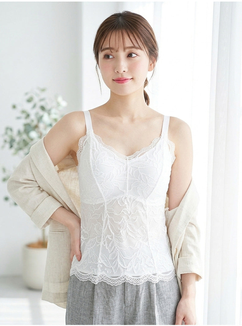 レース キャミソール 女子力アップ ヴェーミア