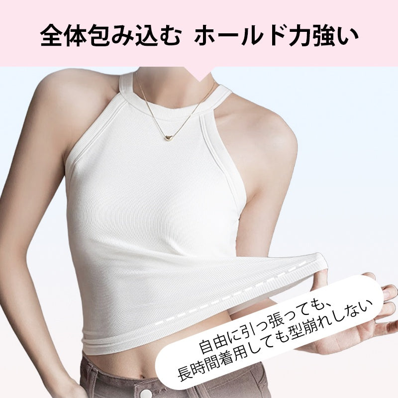 タンクトップ 全体を包み込む、ホールド力強い VEIMIA