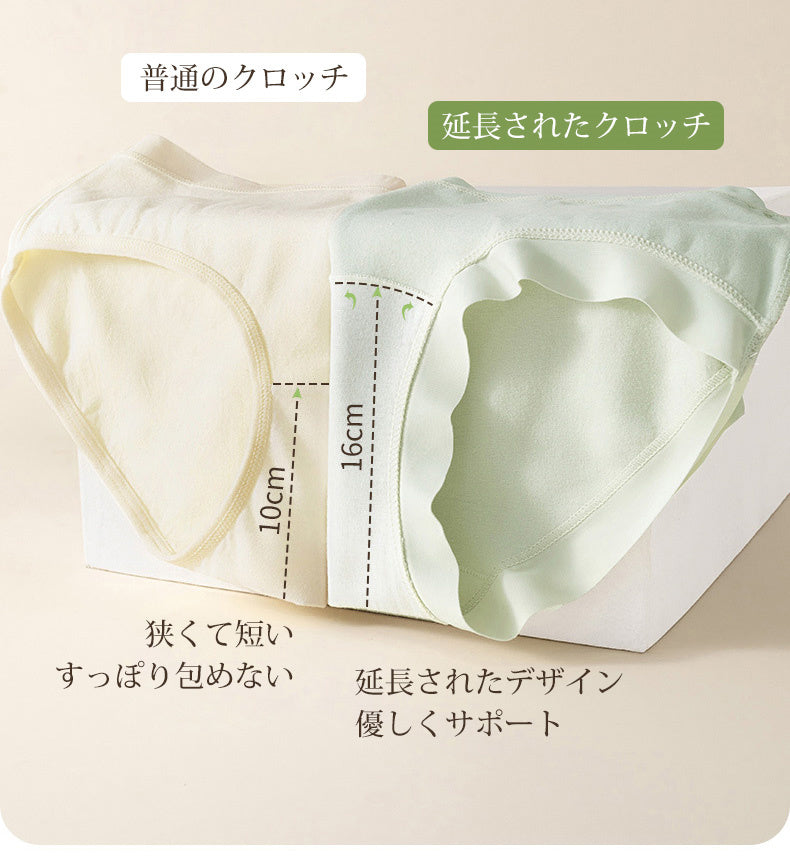 女性 ショーツ 長いクロッチ部分 VEIMIA