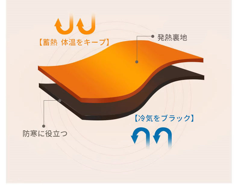 着圧レギンス 防寒対策 VEIMIA