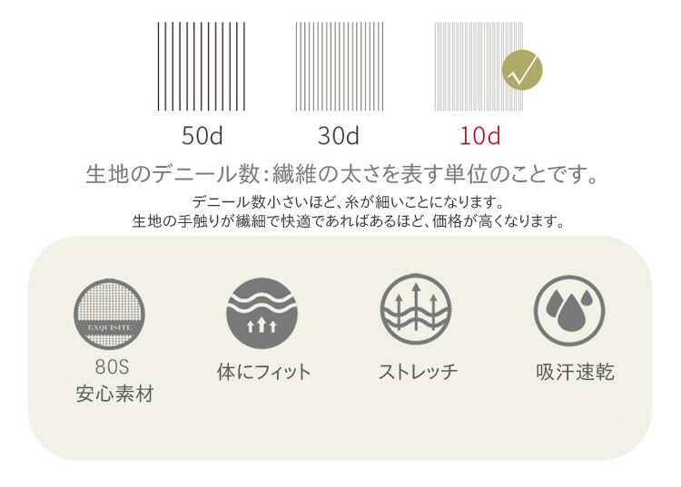 シームレスショーツ 高品質