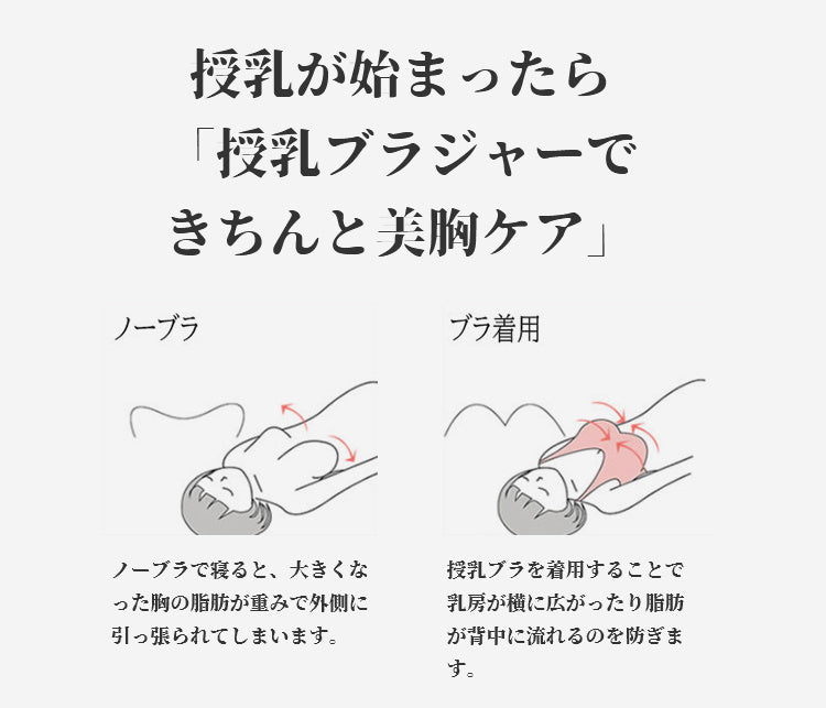 ヴェーミア授乳ブラ 美胸ケア