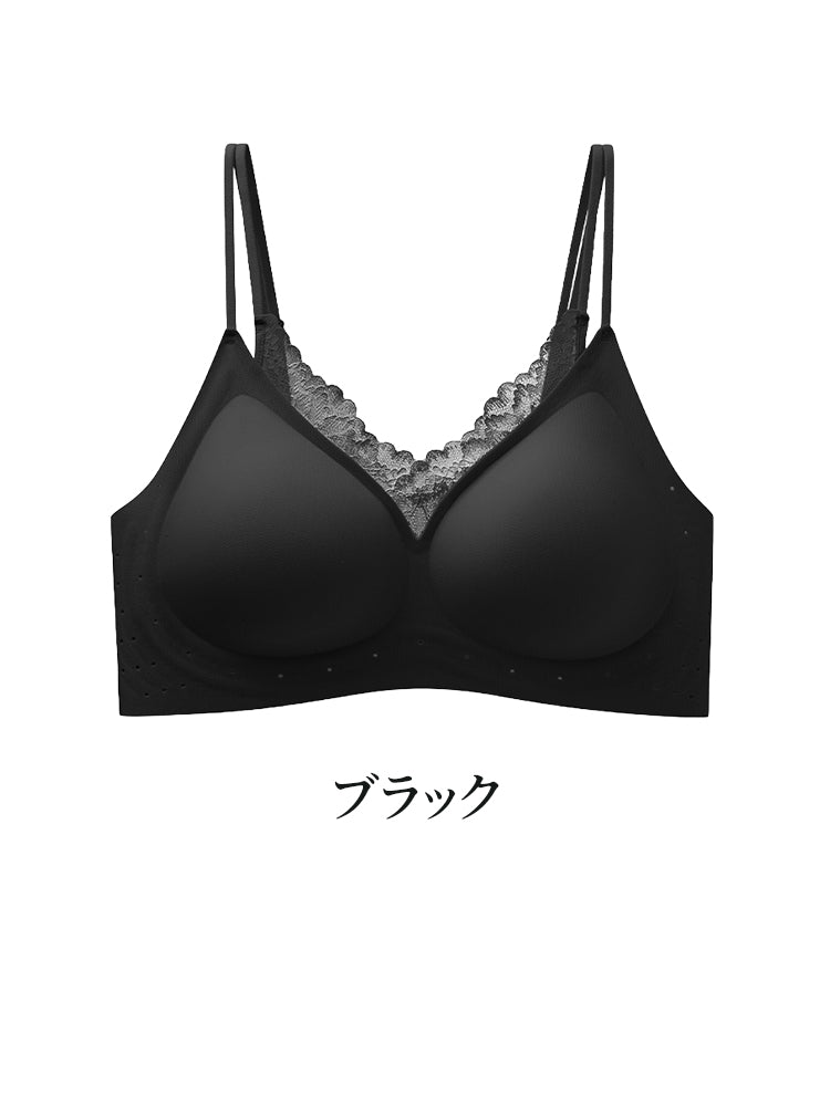 シームレス ブラ ブラック VEIMIA
