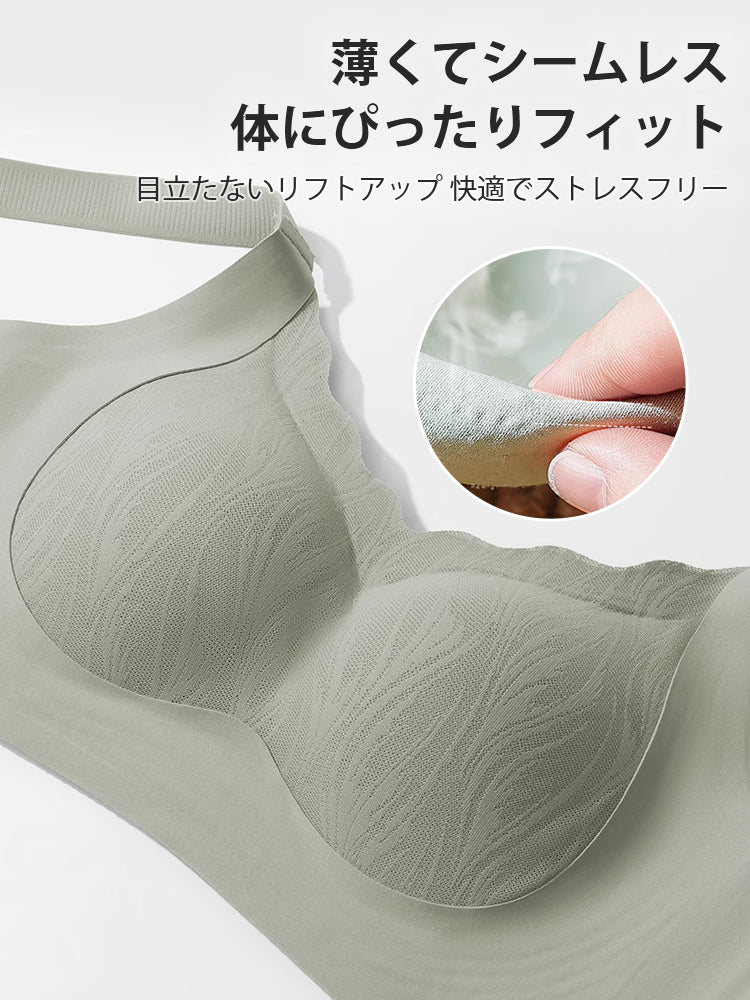 ノンワイヤーブラ 体にぴったりフィット VEIMIA