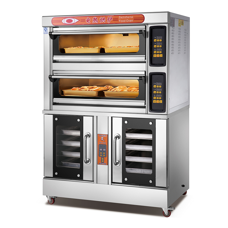 Yumai 1 Deck 2 Tray Electric Oven + 10-Tray Proofer (Digital Control)