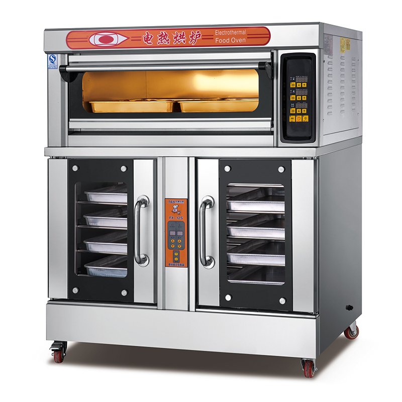 Yumai 2 Deck 4 Tray Electric Oven + 10-Tray Proofer (Digital Control)