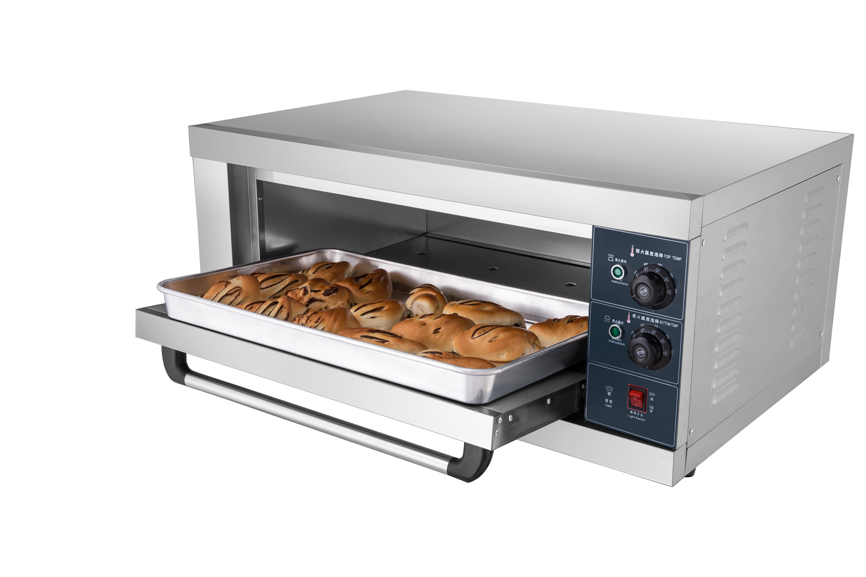 Yumai 1 Deck 1 Tray Electric Oven (Manual Knob)