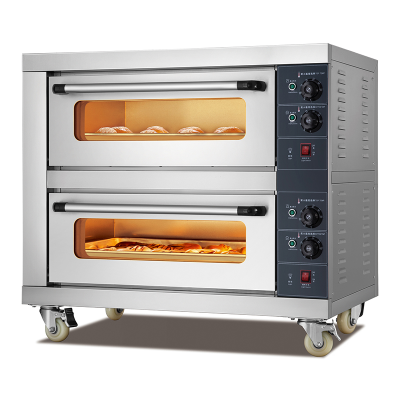Yumai 2 Deck 2 Tray Electric Oven (Manual Knob)