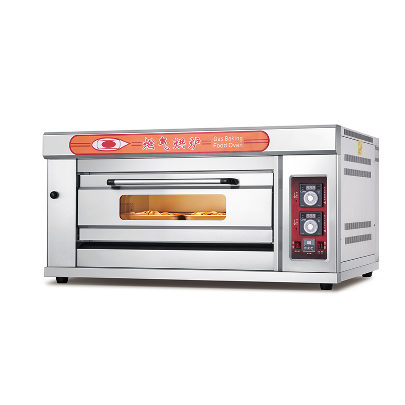 Yumai 1 Deck 2 Tray Gas Oven (Analog Gauge)