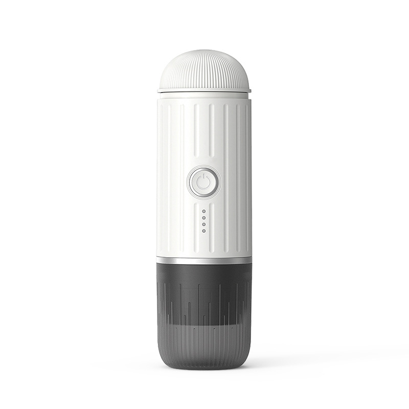 mikoca portable espresso machine in white