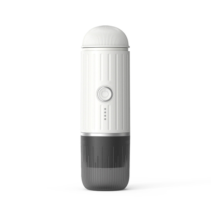 mikoca portable espresso machine in white