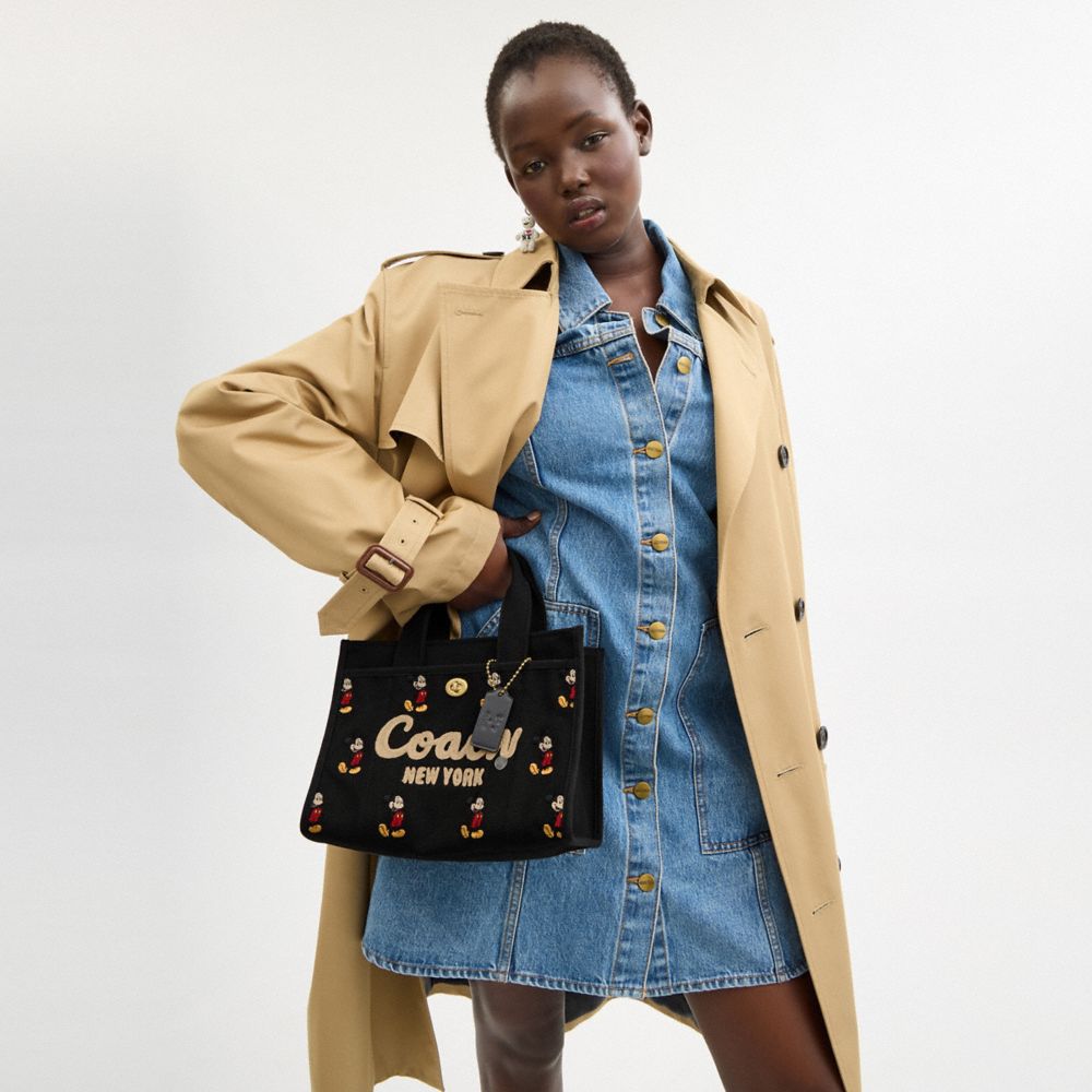 DISNEY X COACH カーゴ トート バッグ 26 / ミッキーマウス