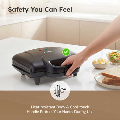 Prestige Sandwich Toaster with Fixed Sandwich Plates - PSMFD 01