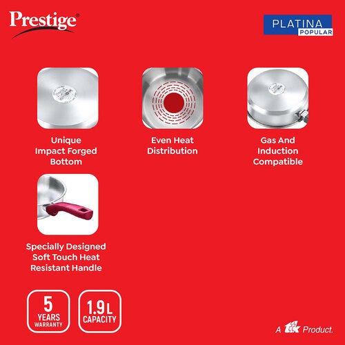 Prestige Popular Stainless Steel Combo