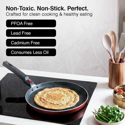 Prestige Omega Marble Aluminium Non-Stick Cookware - Omni Tawa Dia 25Cm